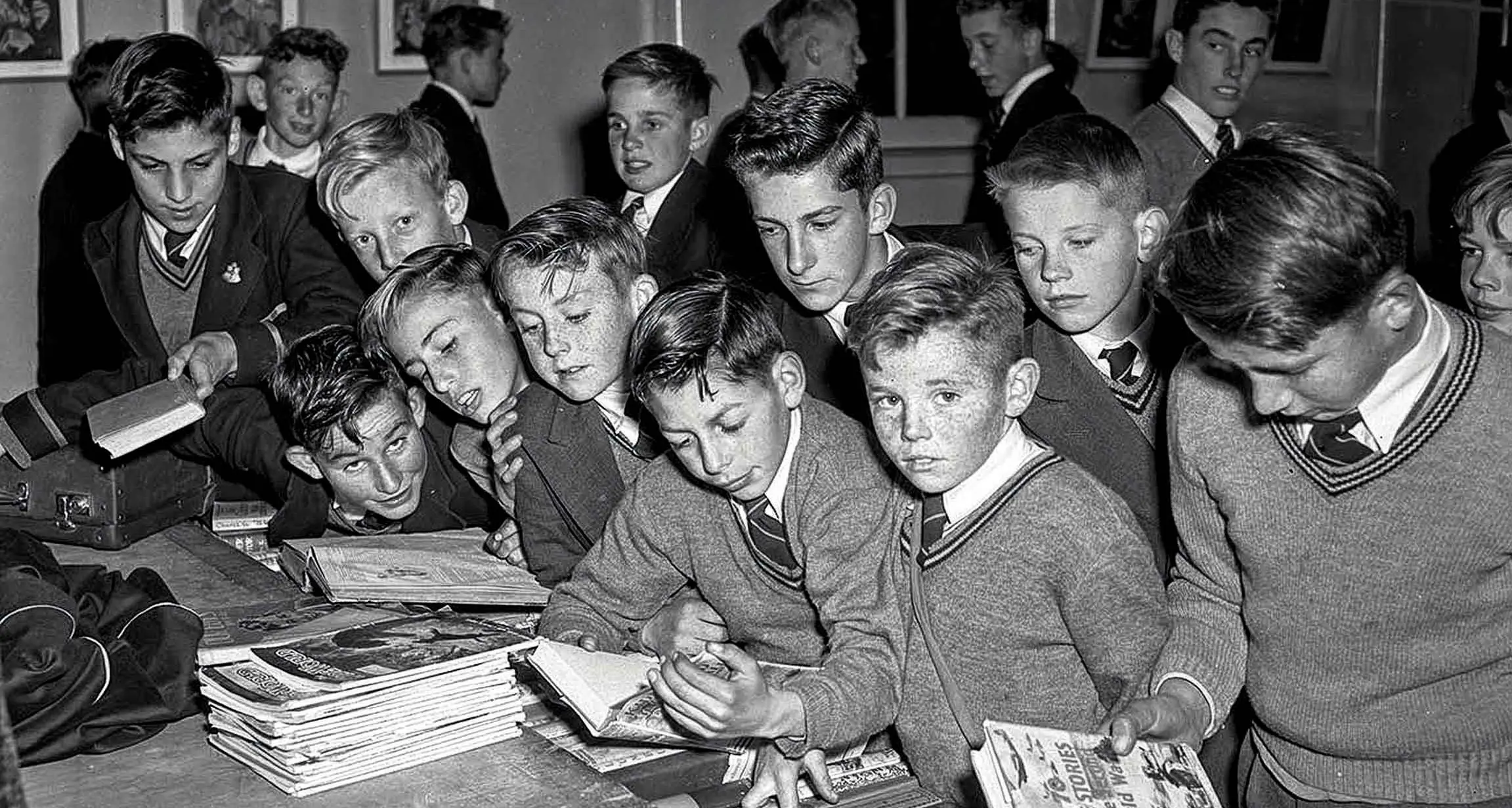 Time Warp: A feast of books at Orange High School