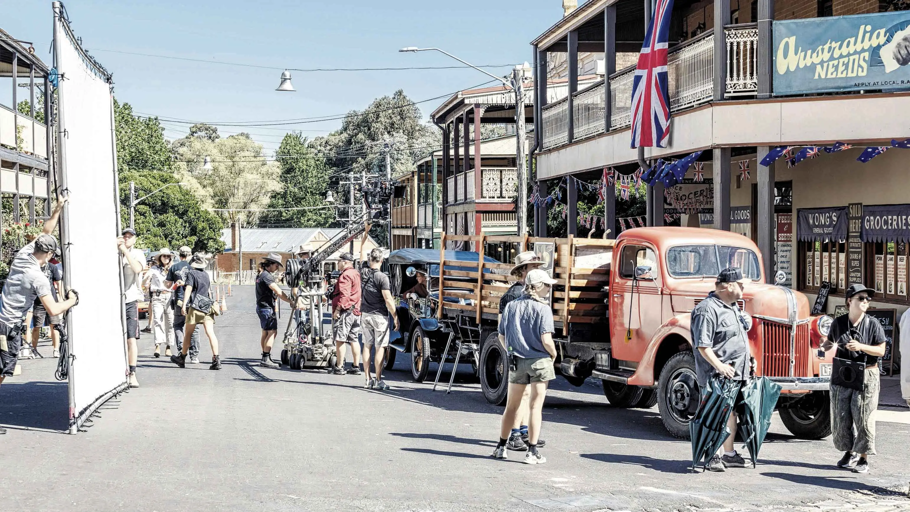 Idyllic settings and historic buildings: region draws film and television crews