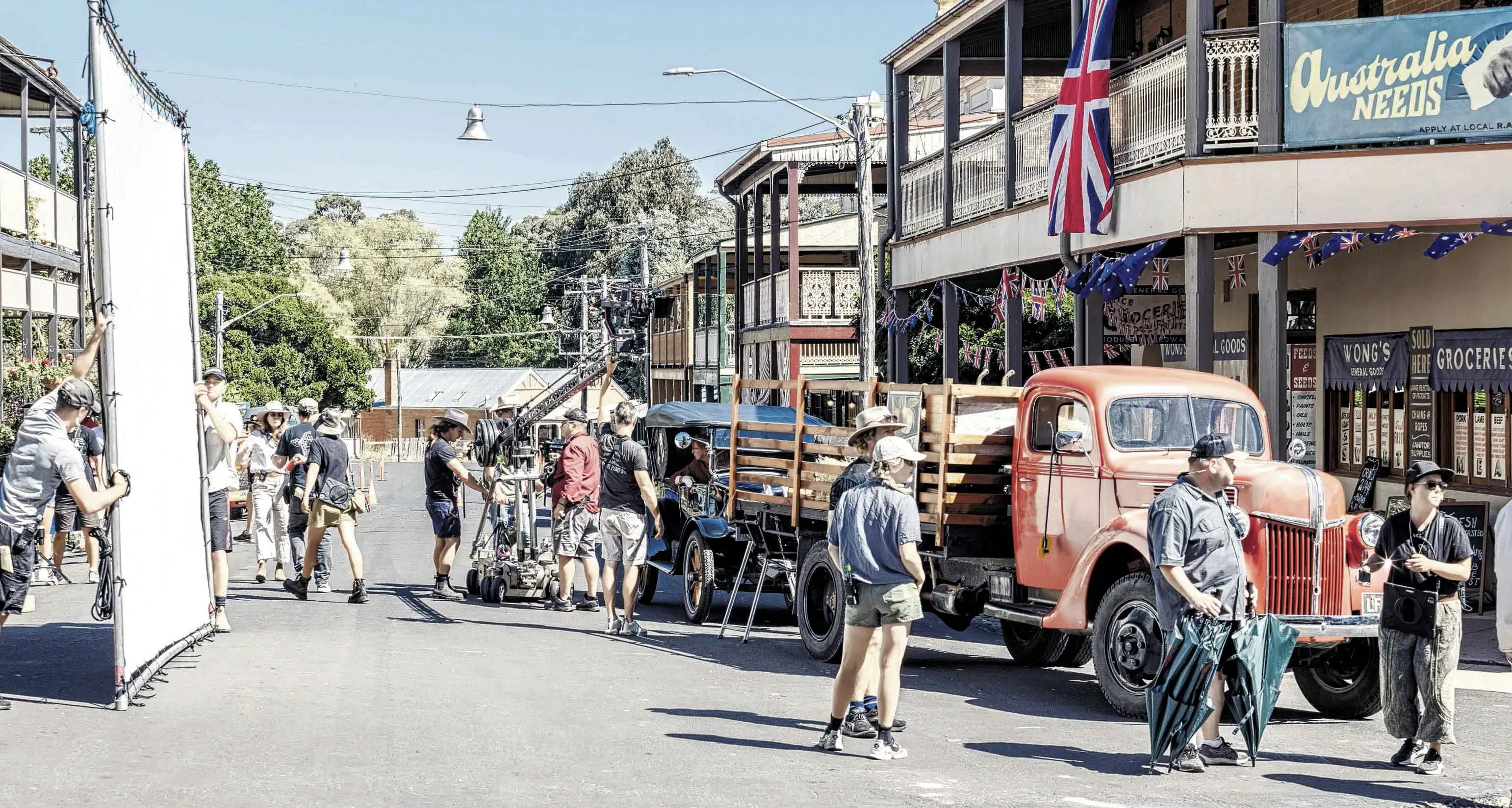 Idyllic settings and historic buildings: region draws film and television crews