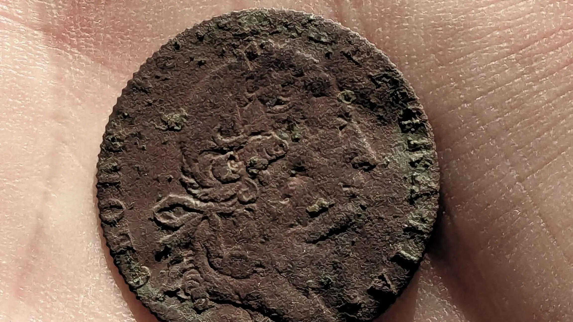 An interesting find: Coin featuring King George III