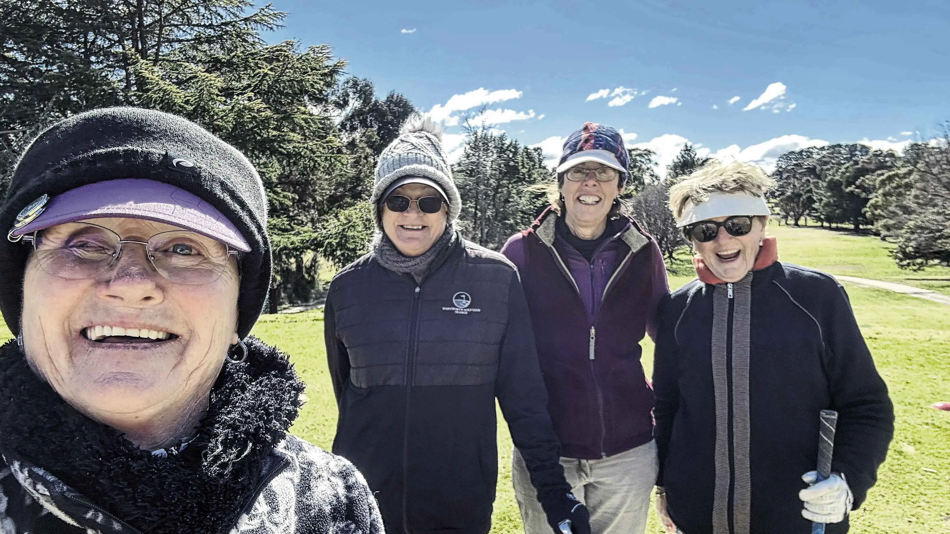 Chilly weather fails to deter Wentworth Golf enthusiasts