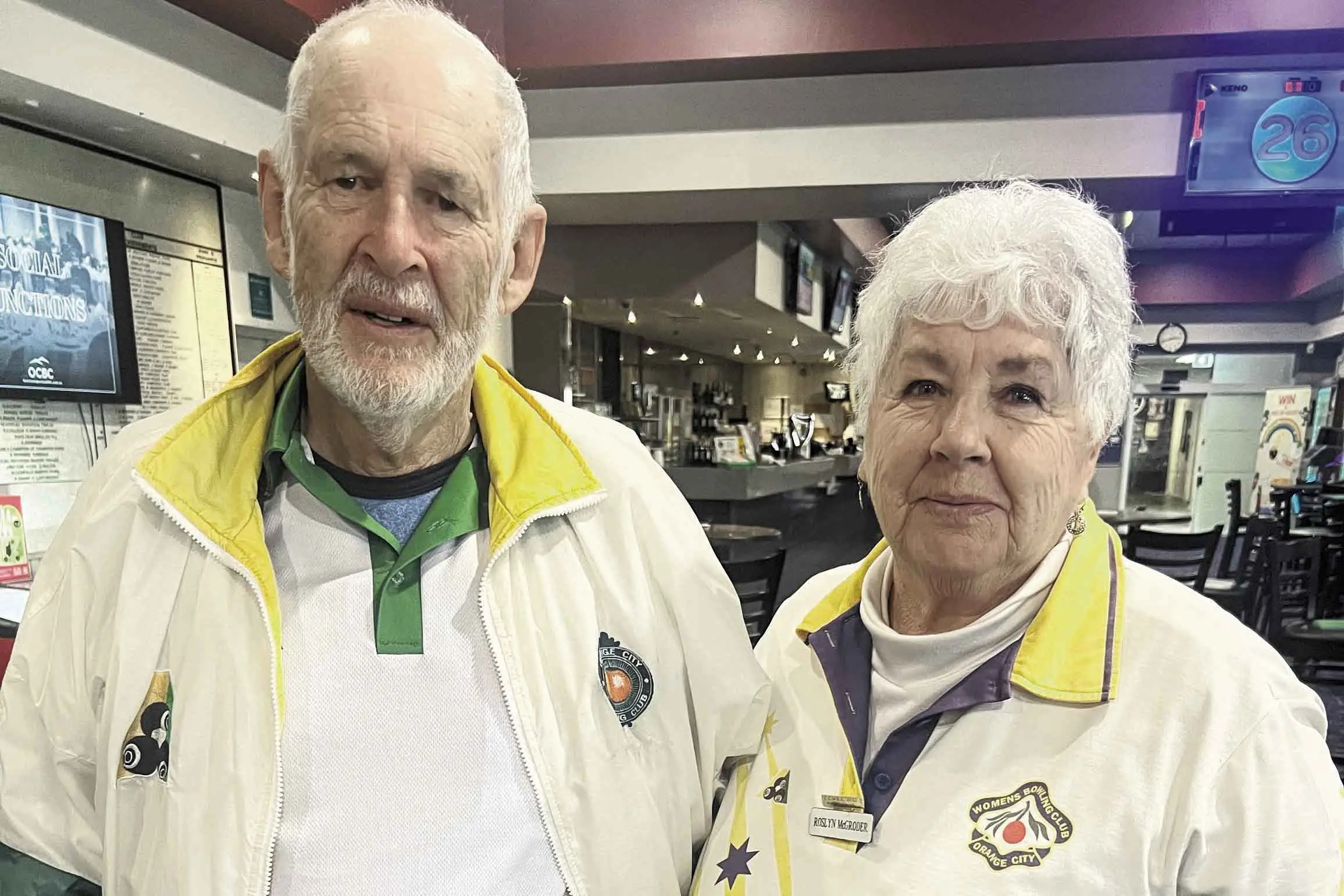 <p>Peter Lord and Roslyn McGroder.</p>\\n