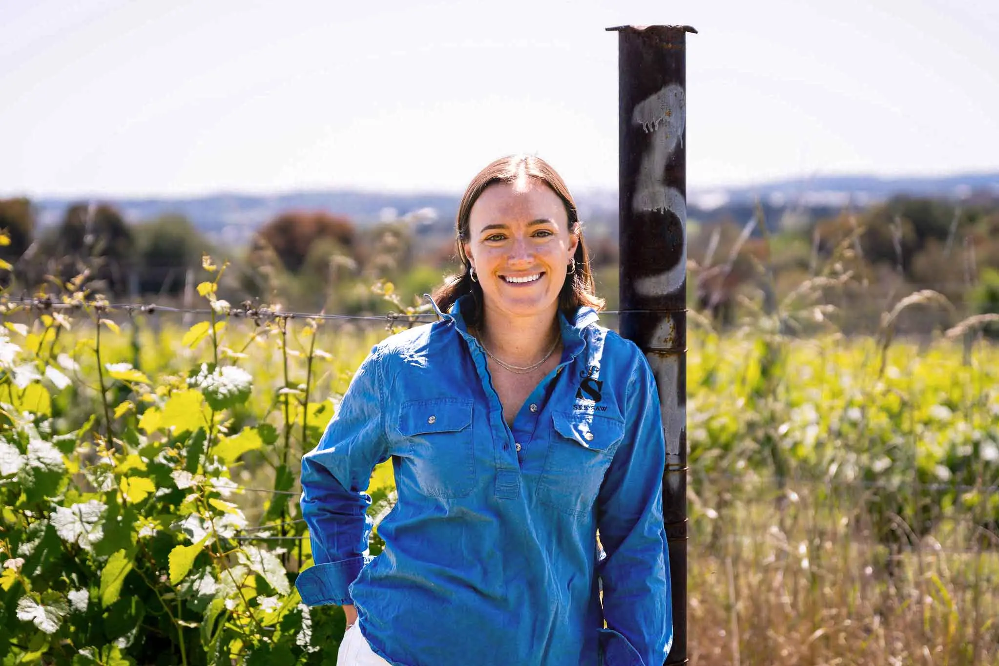 <p>Maggie Jarrett\\'s organic winery See Saw on the outskirts of Orange has experimented with novel ways to integrate renewables. Photo: AAP/Supplied</p>\\n