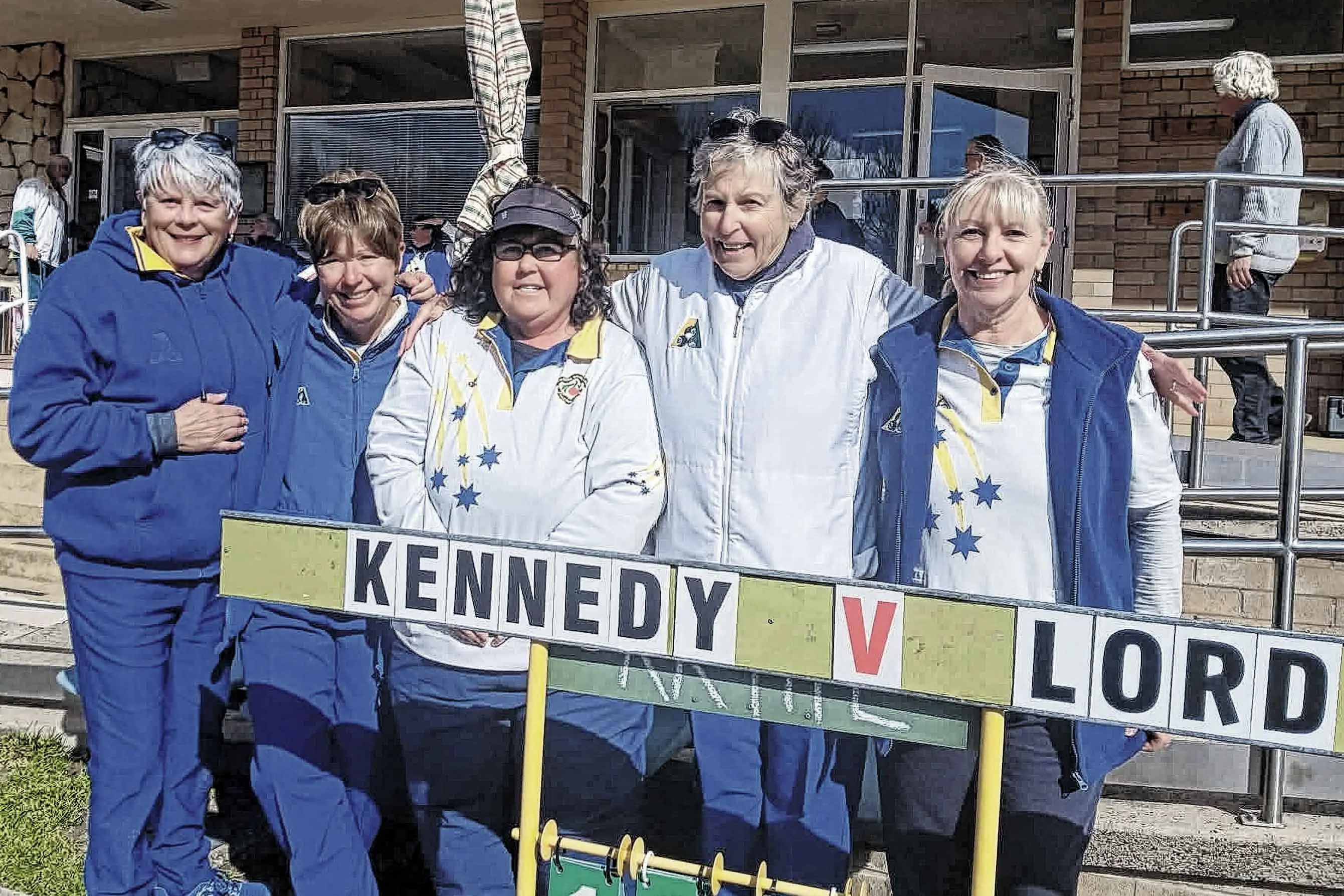<p>Congratulations to the Club Major Fours Champion team: Helen Lord, Ned Black, Lyn Wittig, Jo Lam and Kerrie Stewart.</p>\\n