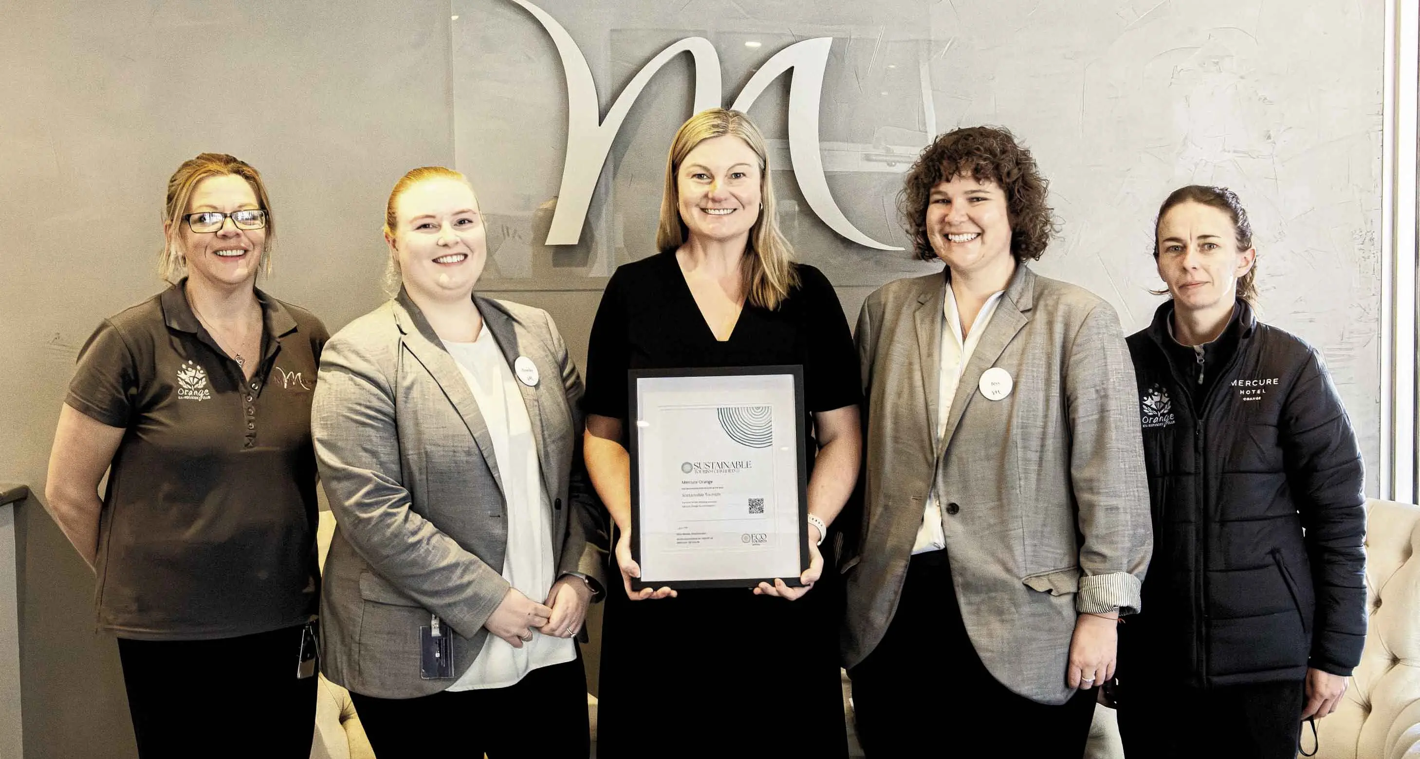 A big green thumbs up for Mecure Orange