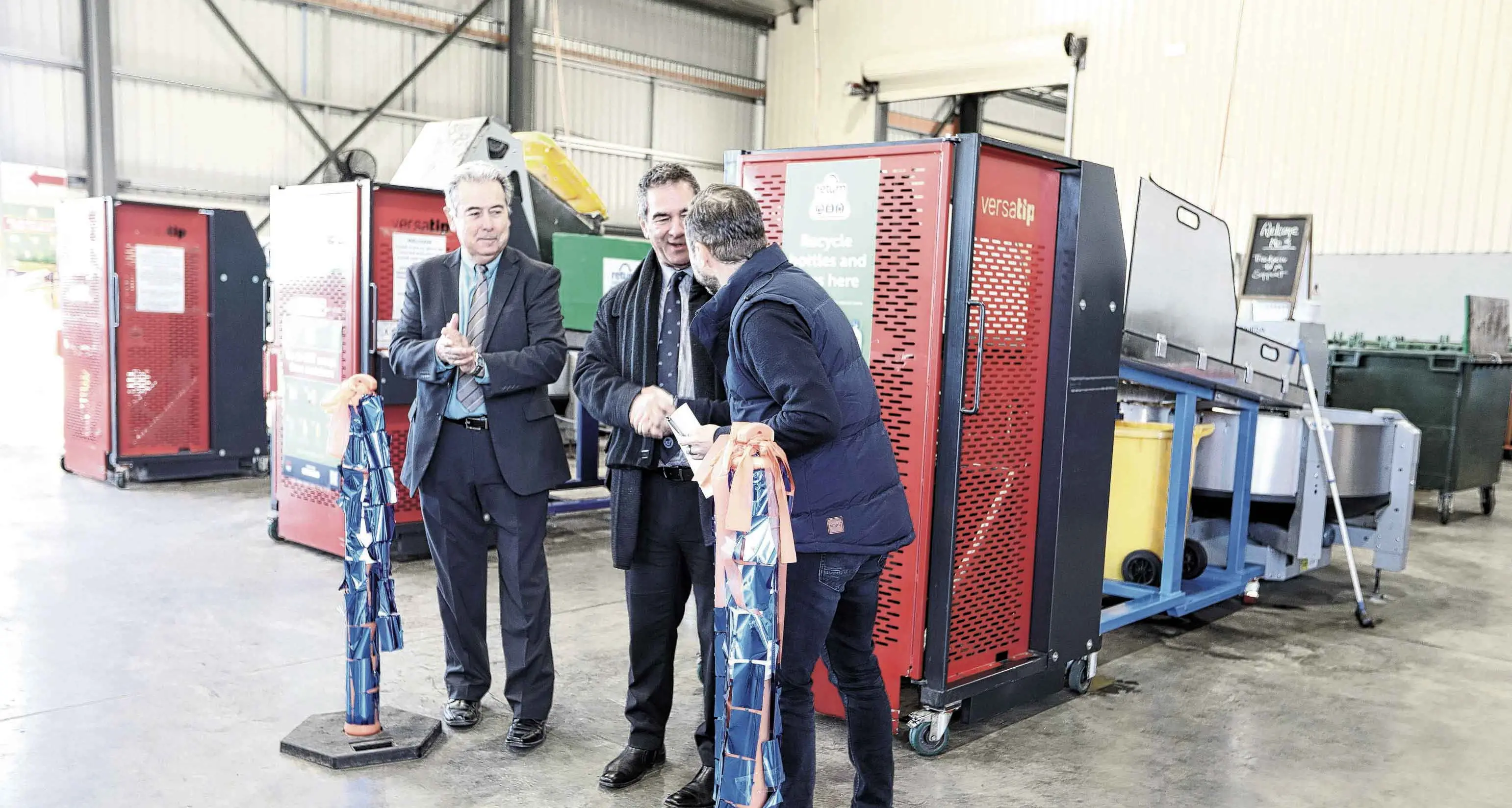 \"It's all about employment\": Wangarang's expanded recycling depot creating local jobs