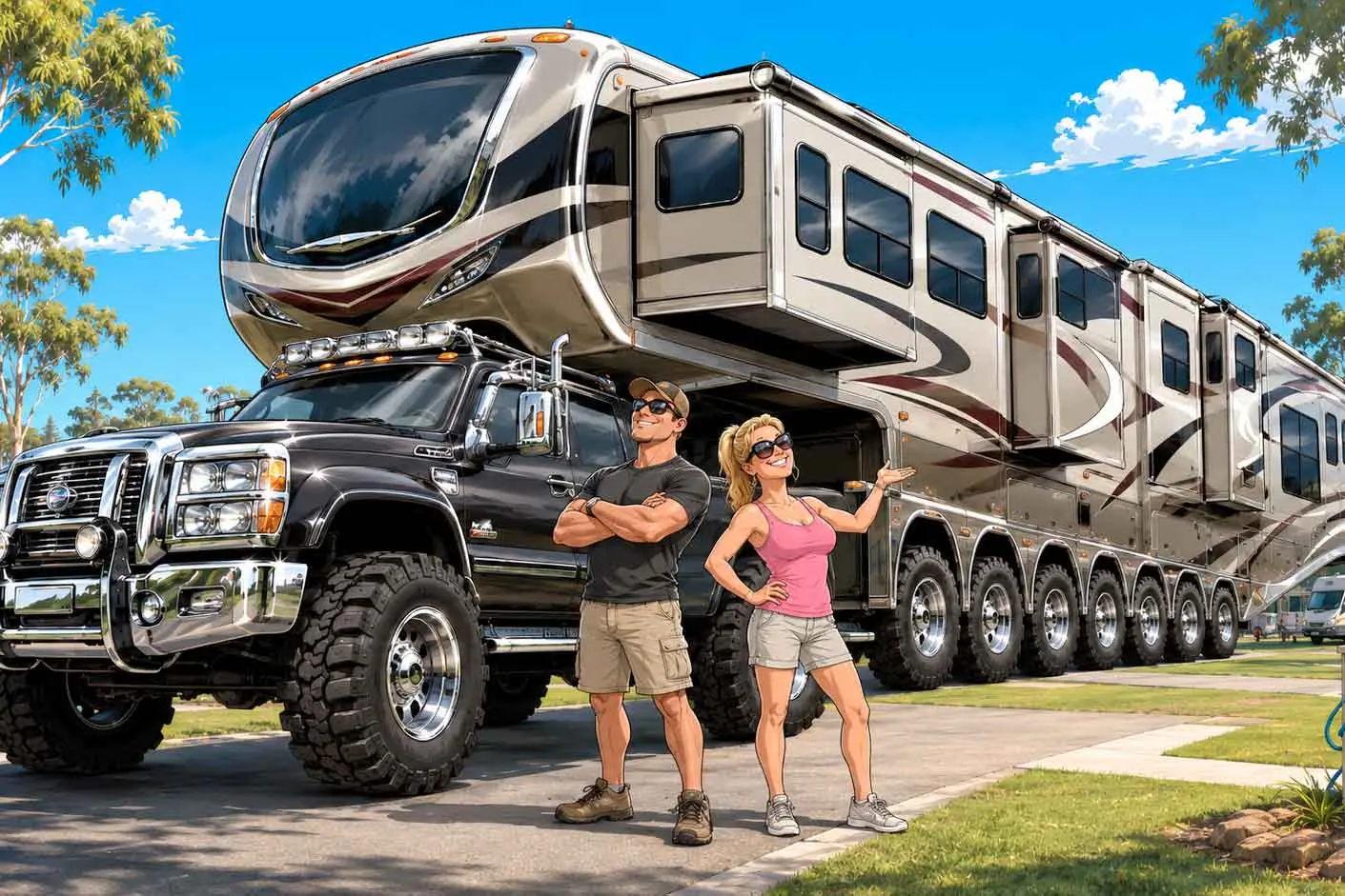 The good-enough parent: Caravan park etiquette