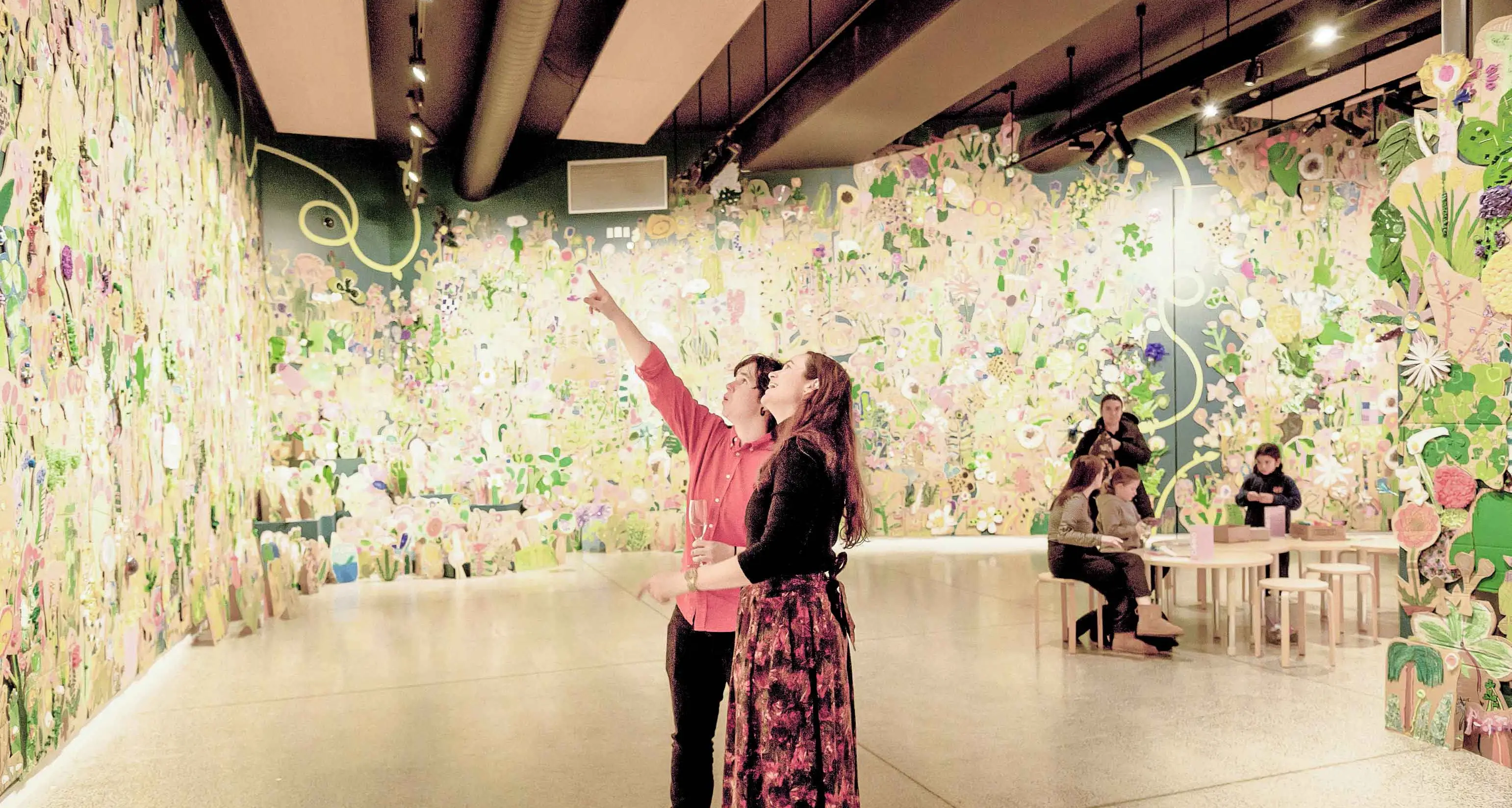 'Wild and Colourful' exhibition showcases thousands of student artworks