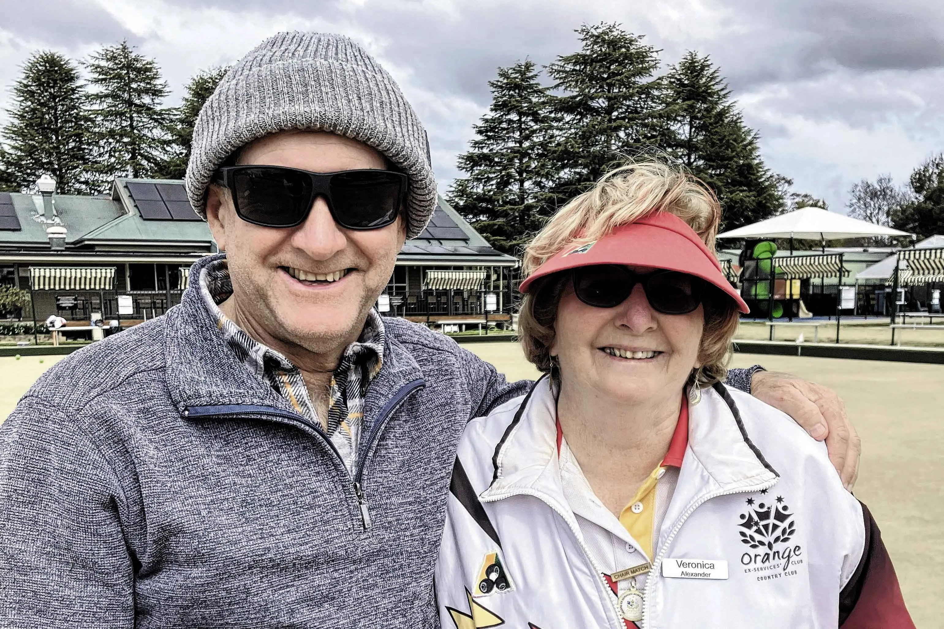 <p>Peter Wright and Veronica Alexander.</p>\\n