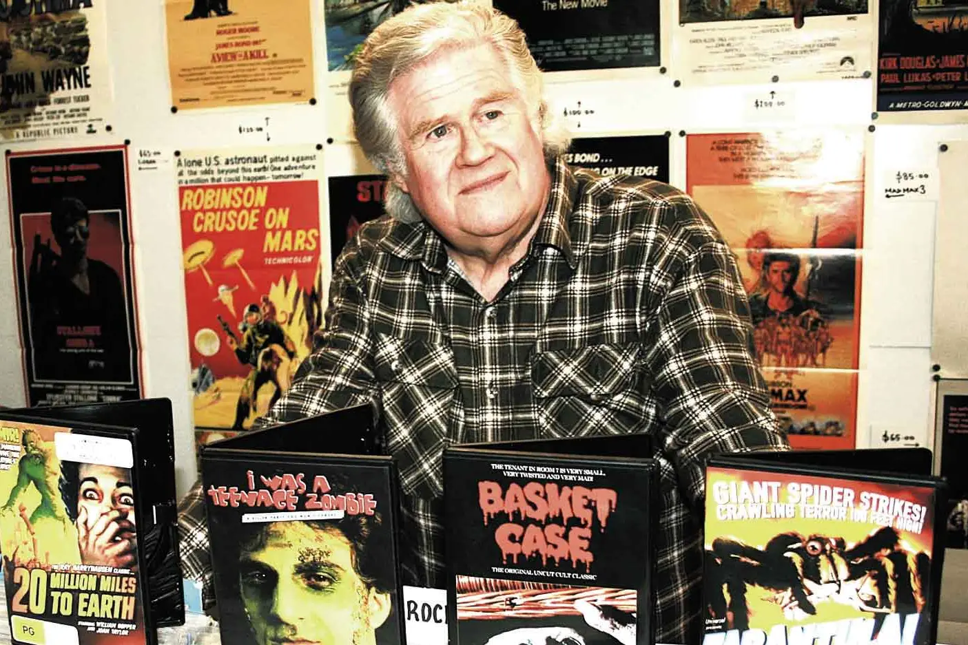 <p>Movie buff, Mal MacDonald is moving with the times. Photo: Orange City Life.</p>\\n