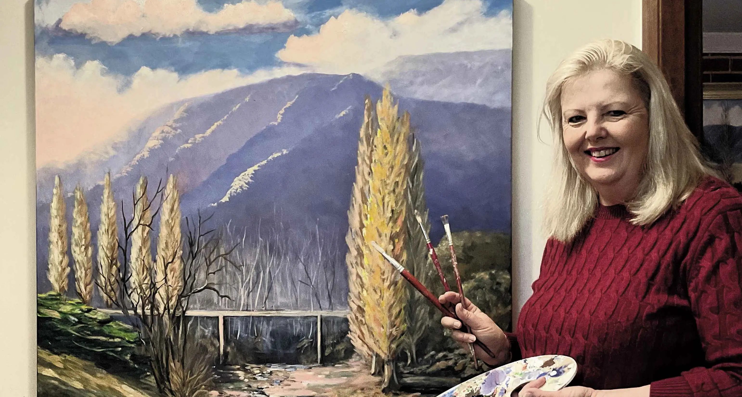 Orange Art Society September feature artist: Anne Glendenning Walton