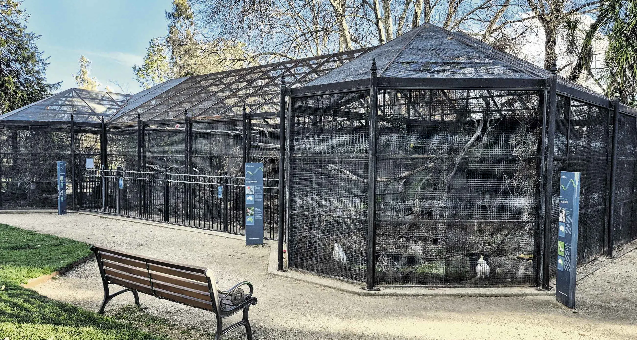 Bird in the hand worth two on the wing: Council votes to keep the Cook Park aviary