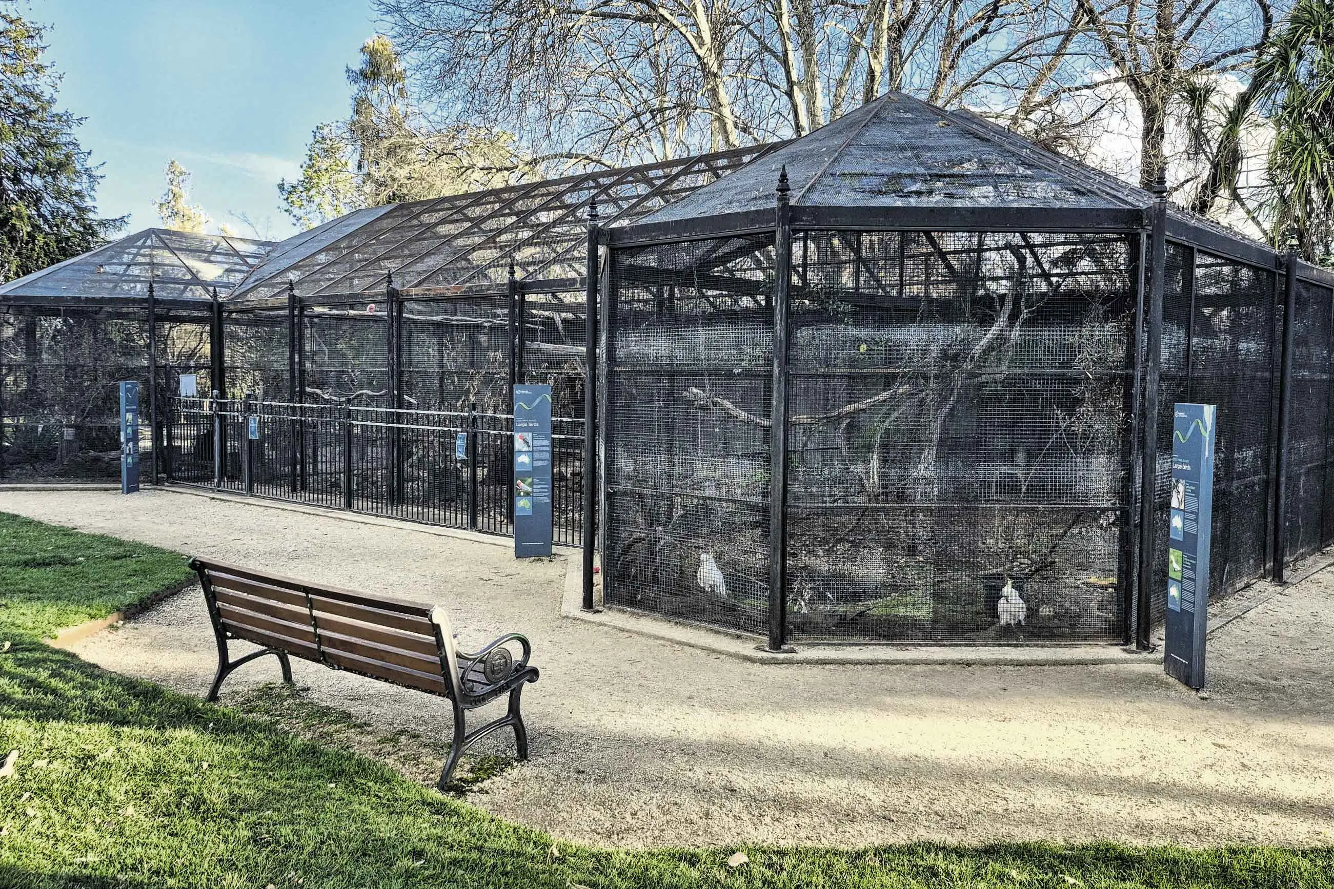 Bird in the hand worth two on the wing: Council votes to keep the Cook Park aviary