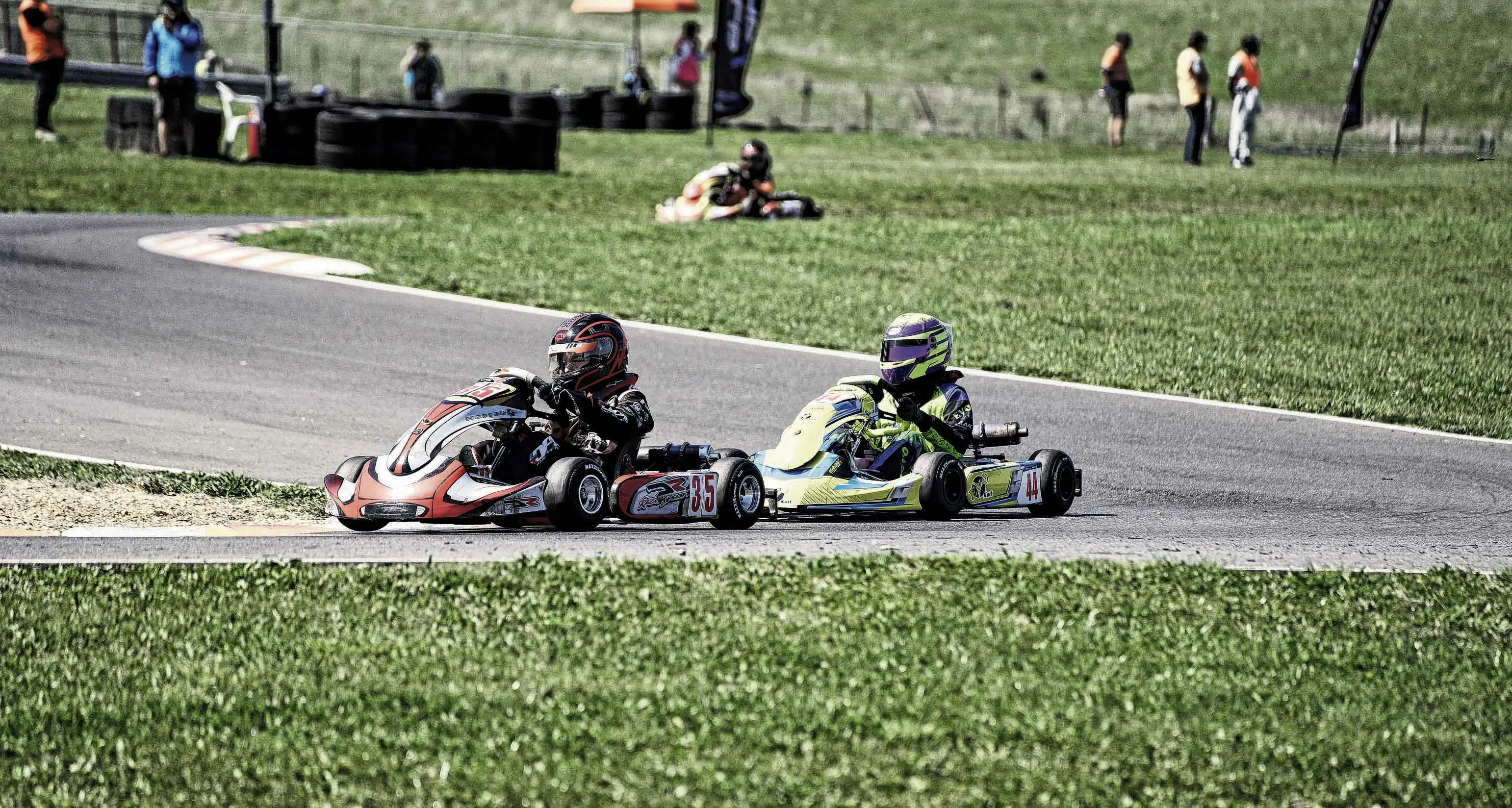 Karters roll into Orange for Dunlop Kart Stars Round 6