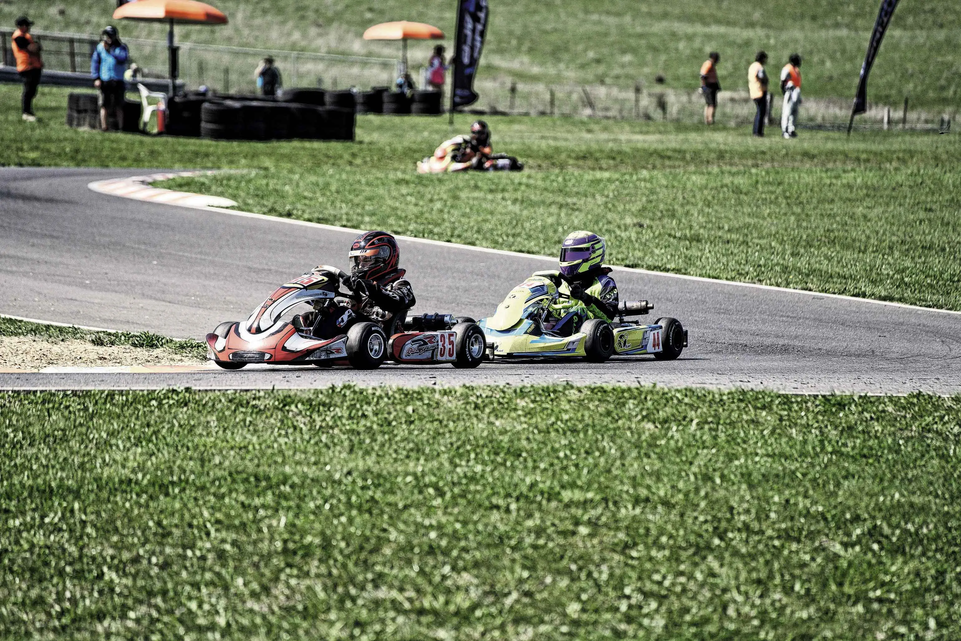 <p>The Orange Kart Club track is famous for its signature hairpin turn, which will test visiting karters competing this weekend, September 5-6.</p>\\n