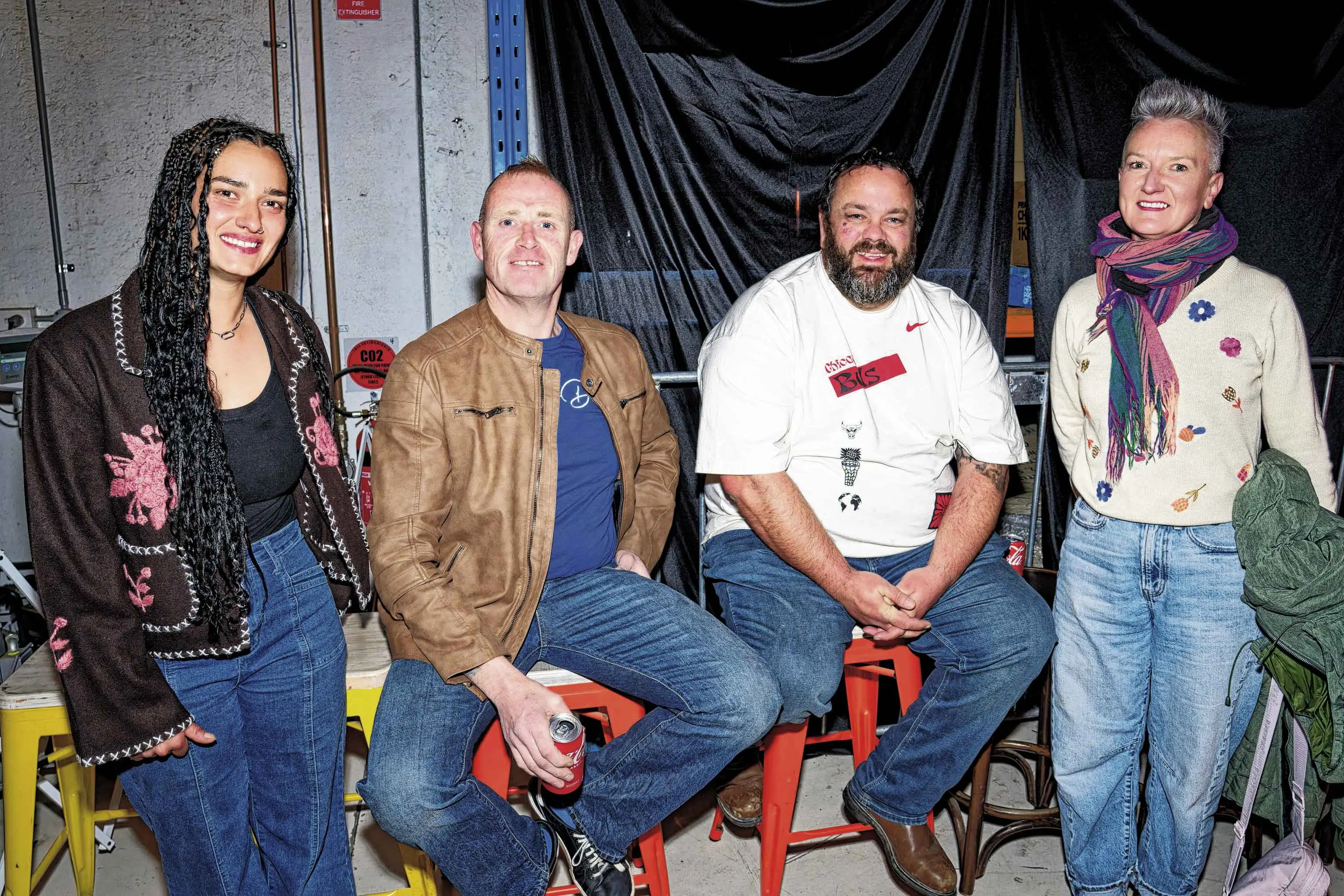 <p>Rose Osborne, Mark Scott, Jamie Barry and Beth Osborne. Photo: Orange City Life. </p>\\n