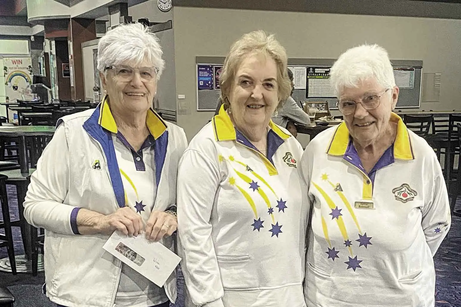 <p>Kay Kennedy, Sheryl Jenkins and Sylvia Tattersall.</p>\\n