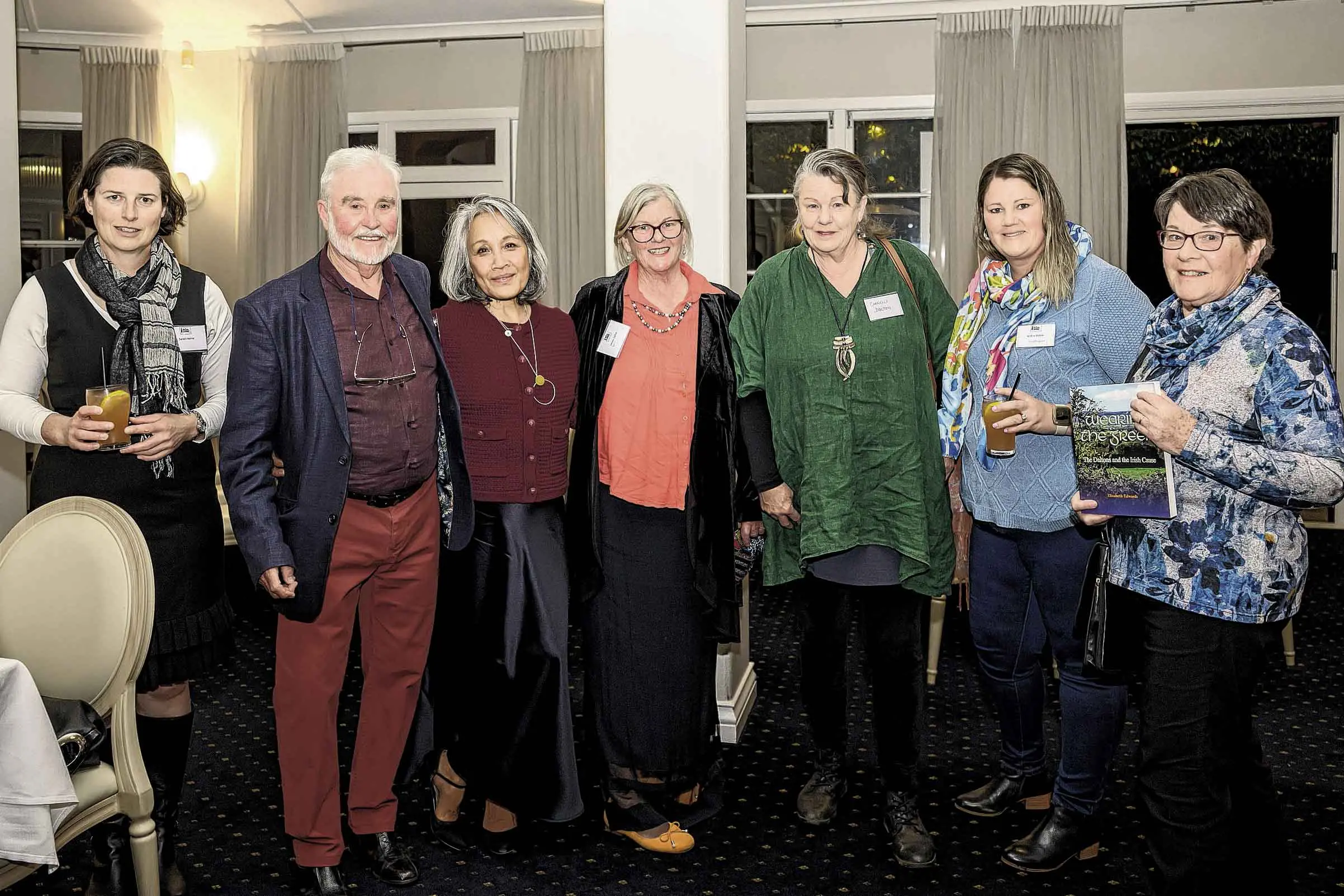 <p>Sarah Horne, John and Juliet Dalton, Lee Dalton, Gabrielle Dalton, Sophie Roadhouse and Liz Edwards. Photo: Orange City Life. </p>\\n