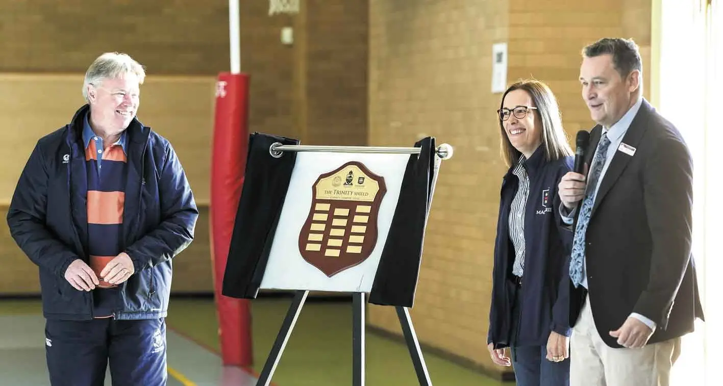 Orange Anglican Grammar School makes history with Trinity Shield win