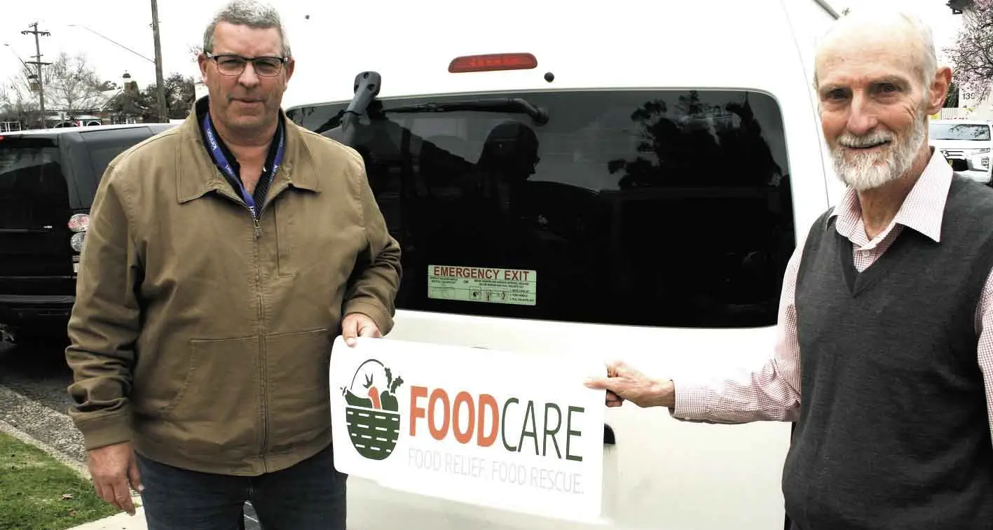 FoodCare’s new mini-bus gift offers clients and grocery pick-up flexibility