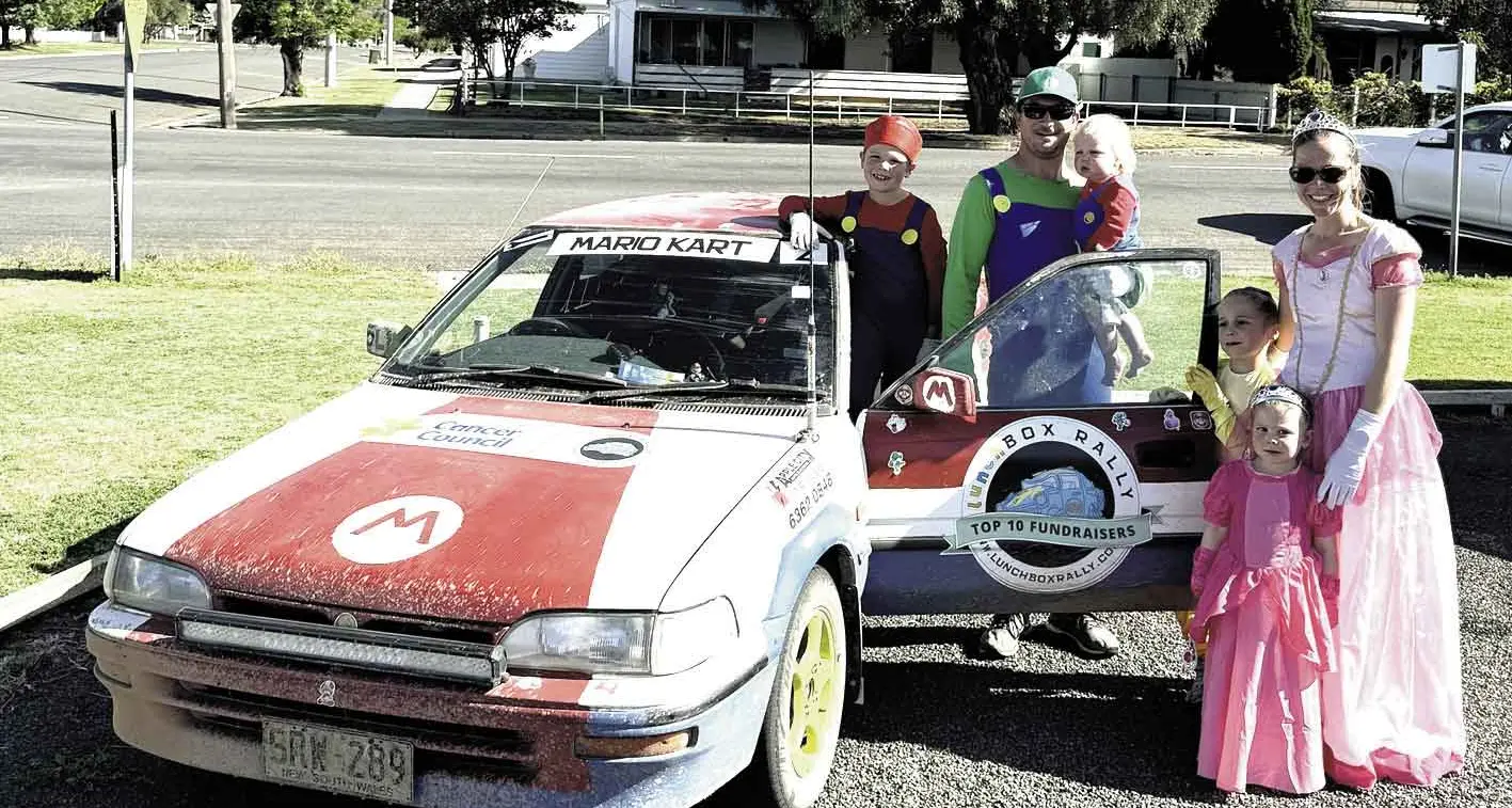Sean and Karina’s bangers on the blocks for Lunchbox Rally