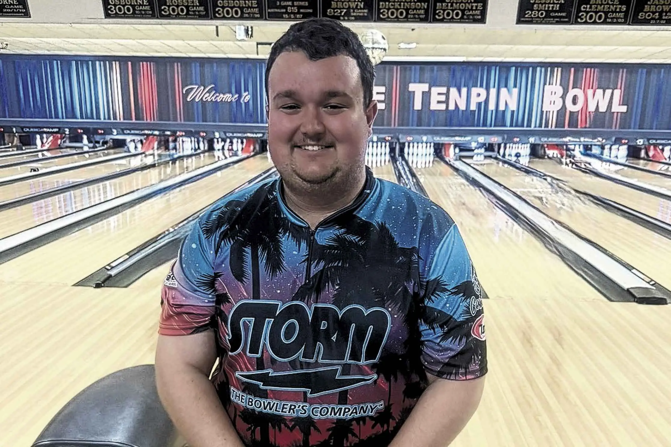 <p>Star Bowler of the week and High Roller champion Ben Walsh.</p>\\n