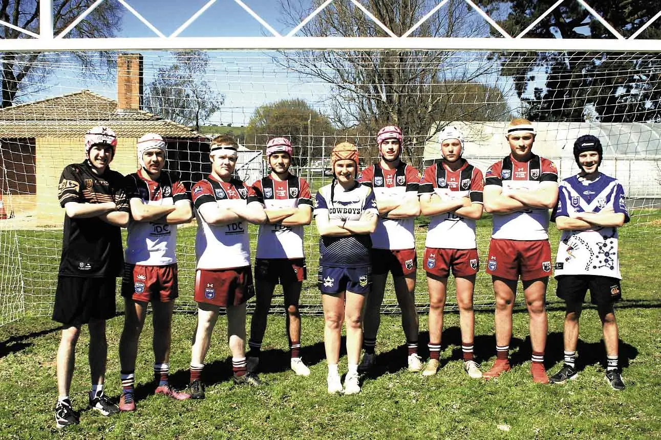 <p>Kicking goals for her community, Blayney High School\\u2019s Captain Lexi Henry with the new goalposts she spent two terms organising and fundraising for. Photo: Orange City Life.</p>\\n
