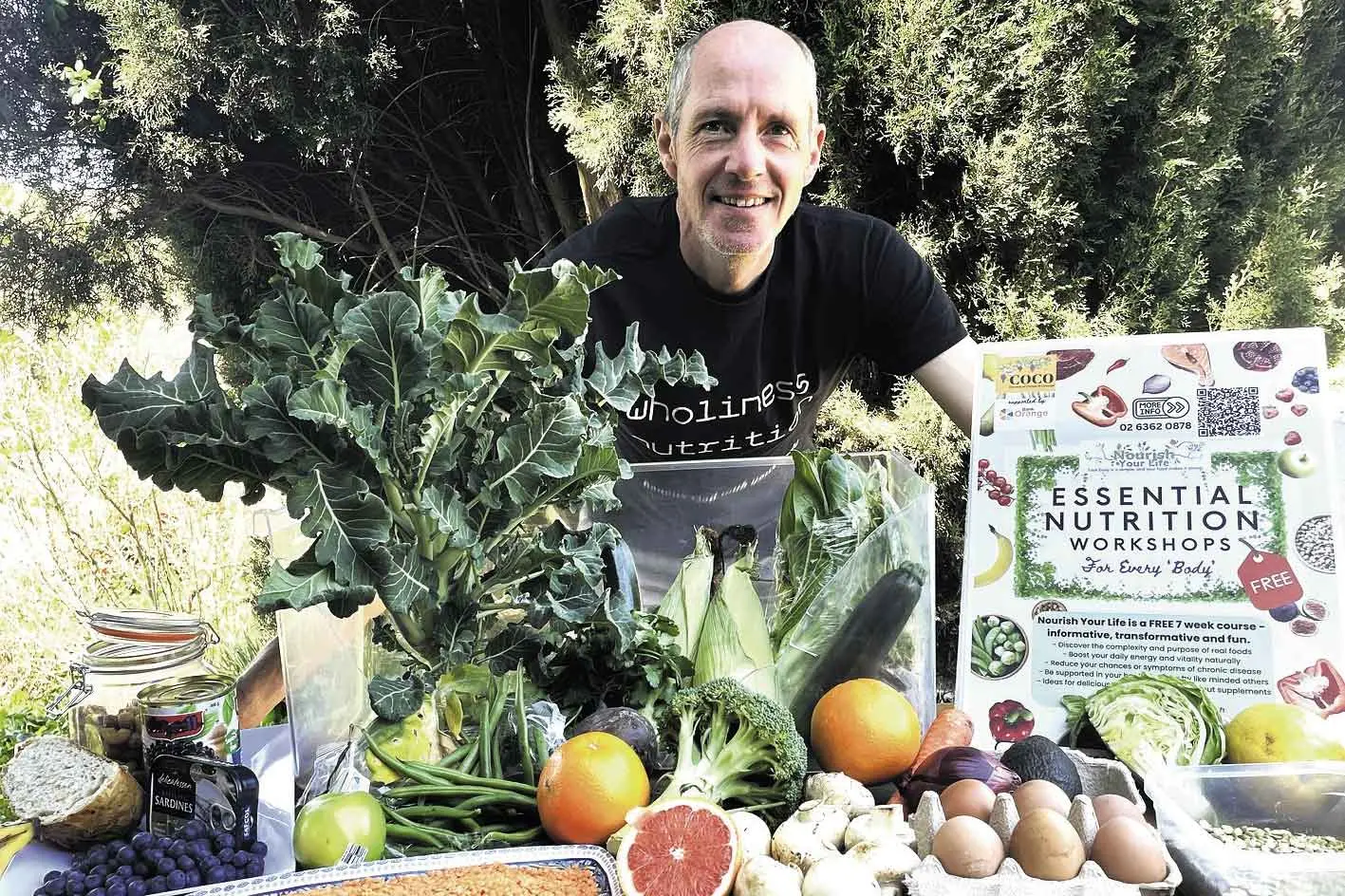 <p>A new introduction to nutrition course is being seen by Pastor Jon Baker as very much part of his duties. Photo: Supplied.</p>\\n