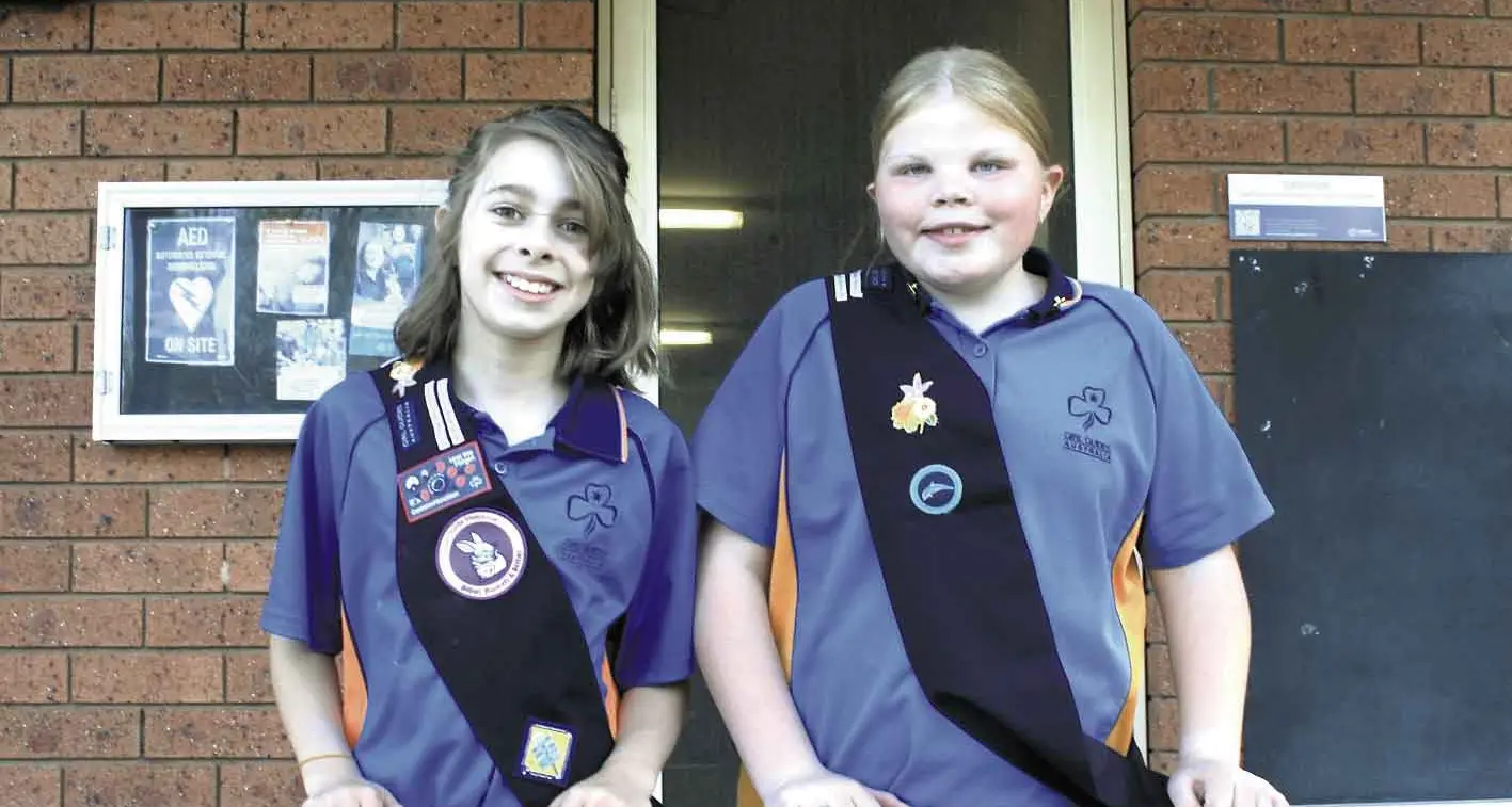 Fundraising triumph for Chelsea, Sophie: Guiding empowers girls