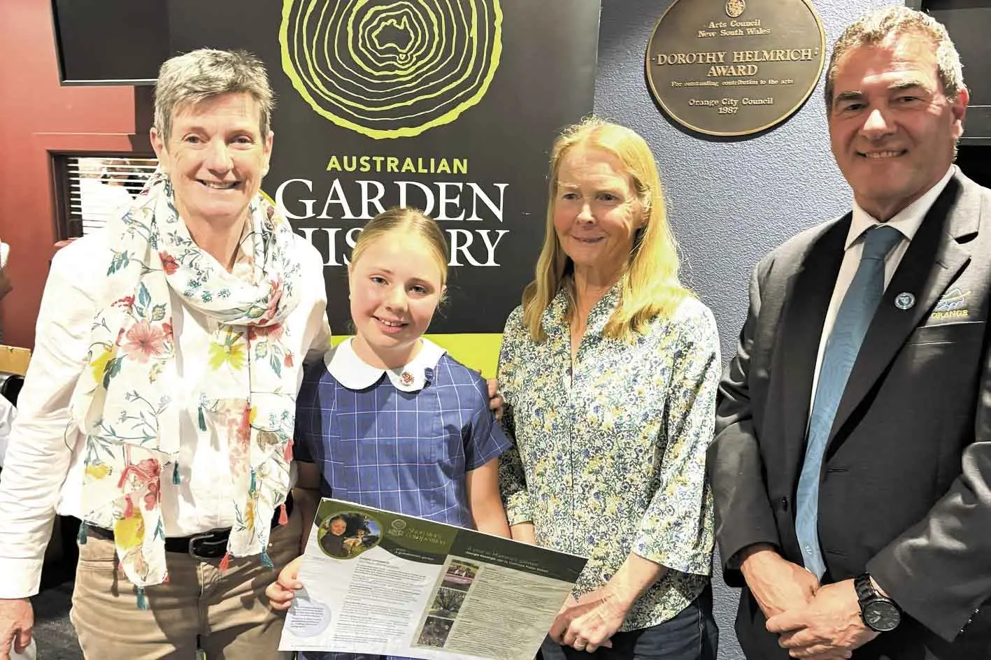 Georgie bags Garden Society’s short story comp about her “grandfriend”
