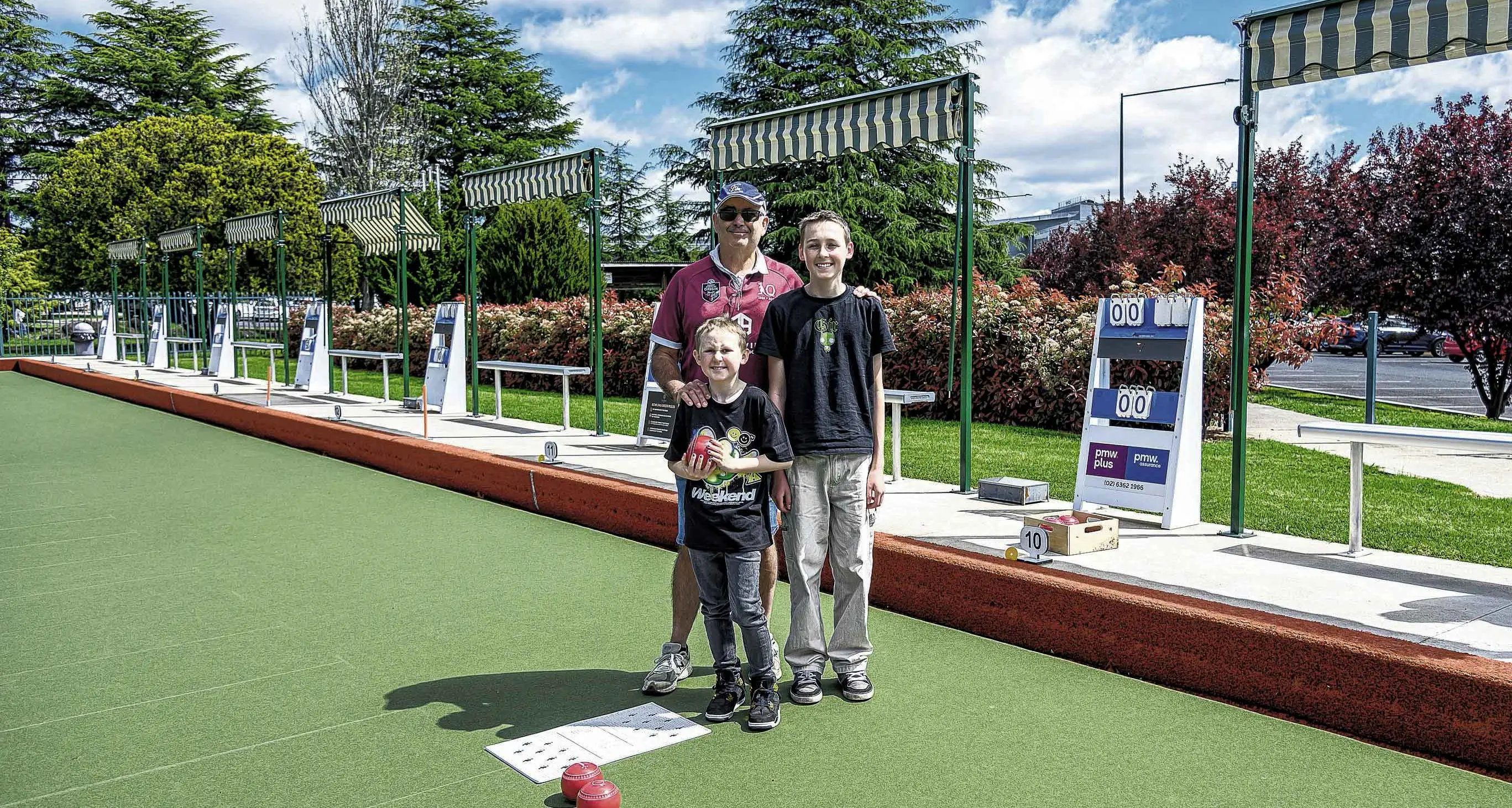 Family Bowls Day at the Country Club