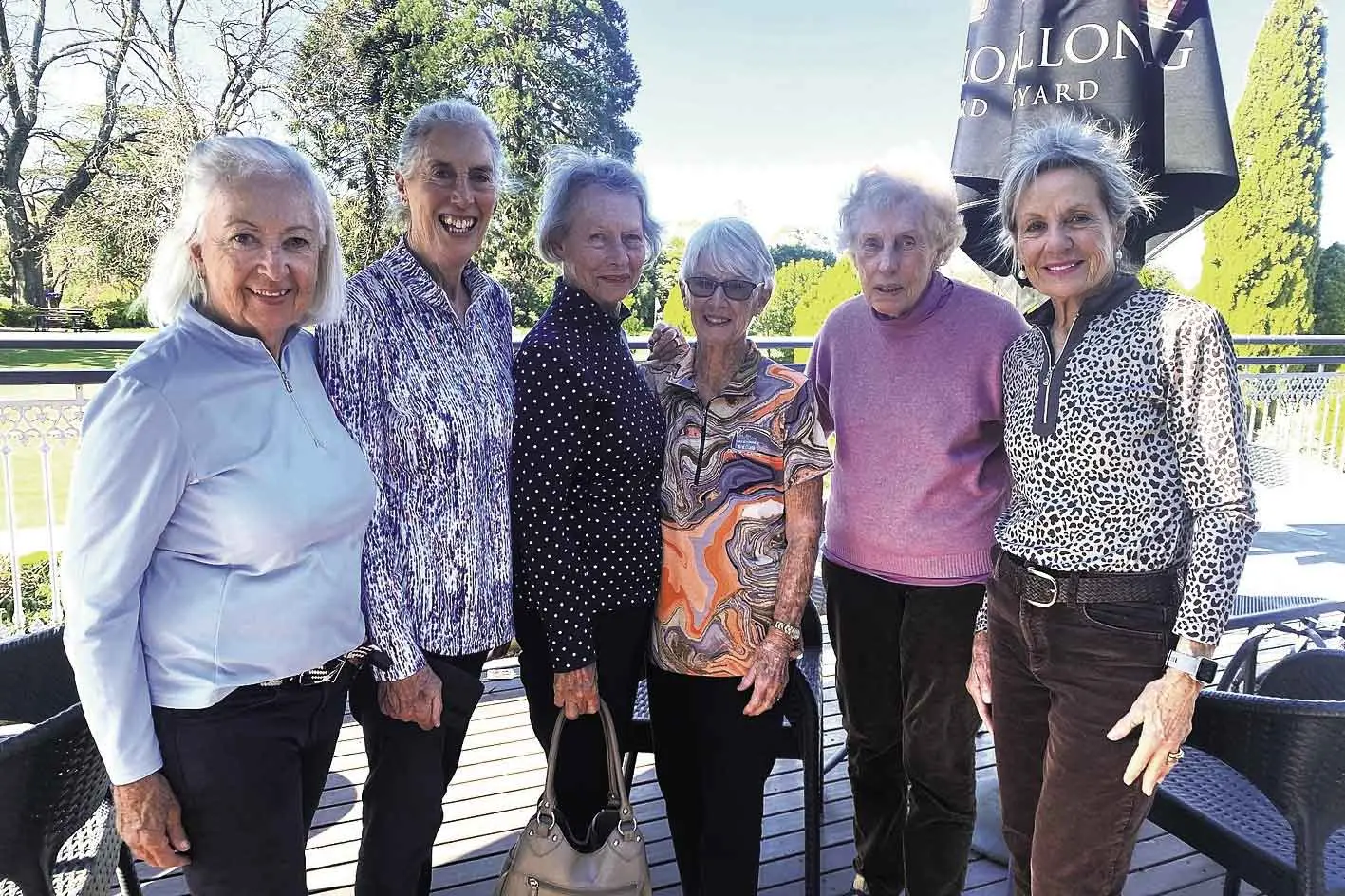 <p>Fun at the Firefest event at Duntryleague, Jane Wiesener, Dally Heigh, Janet Appleby, Beryl Pearce, Meg Kierath, and Judith Barlow. Photo: Supplied.</p>\\n