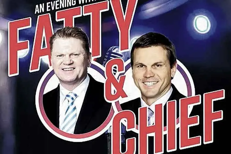 <p>Paul \\u2018Fatty\\u2019 Vautin and Paul \\u2018The Chief\\u2019 Harragon will be at Orange Ex-Services\\u2019 Club. Photo: Supplied. </p>\\n