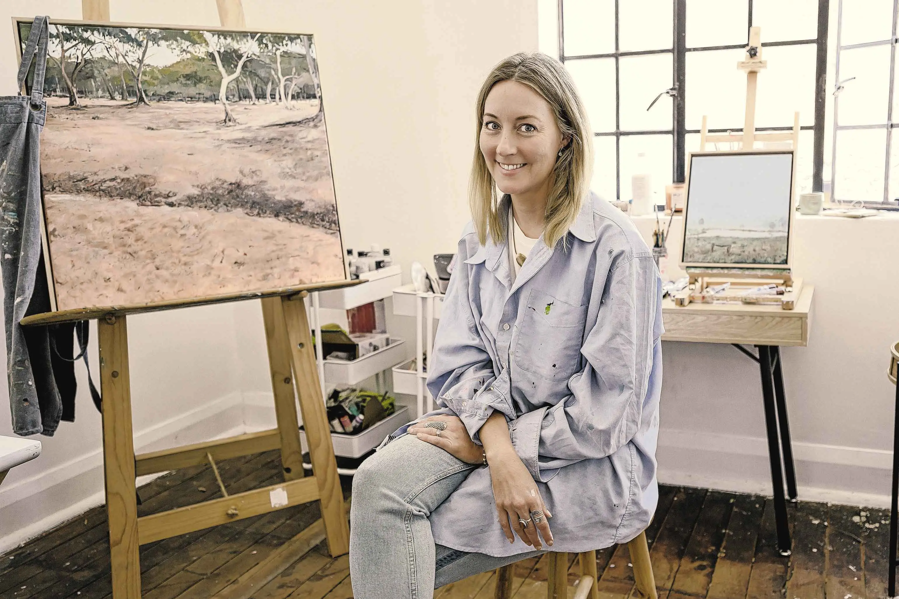 <p>Tara in her Lord St studio. Photo: Supplied.</p>\\n