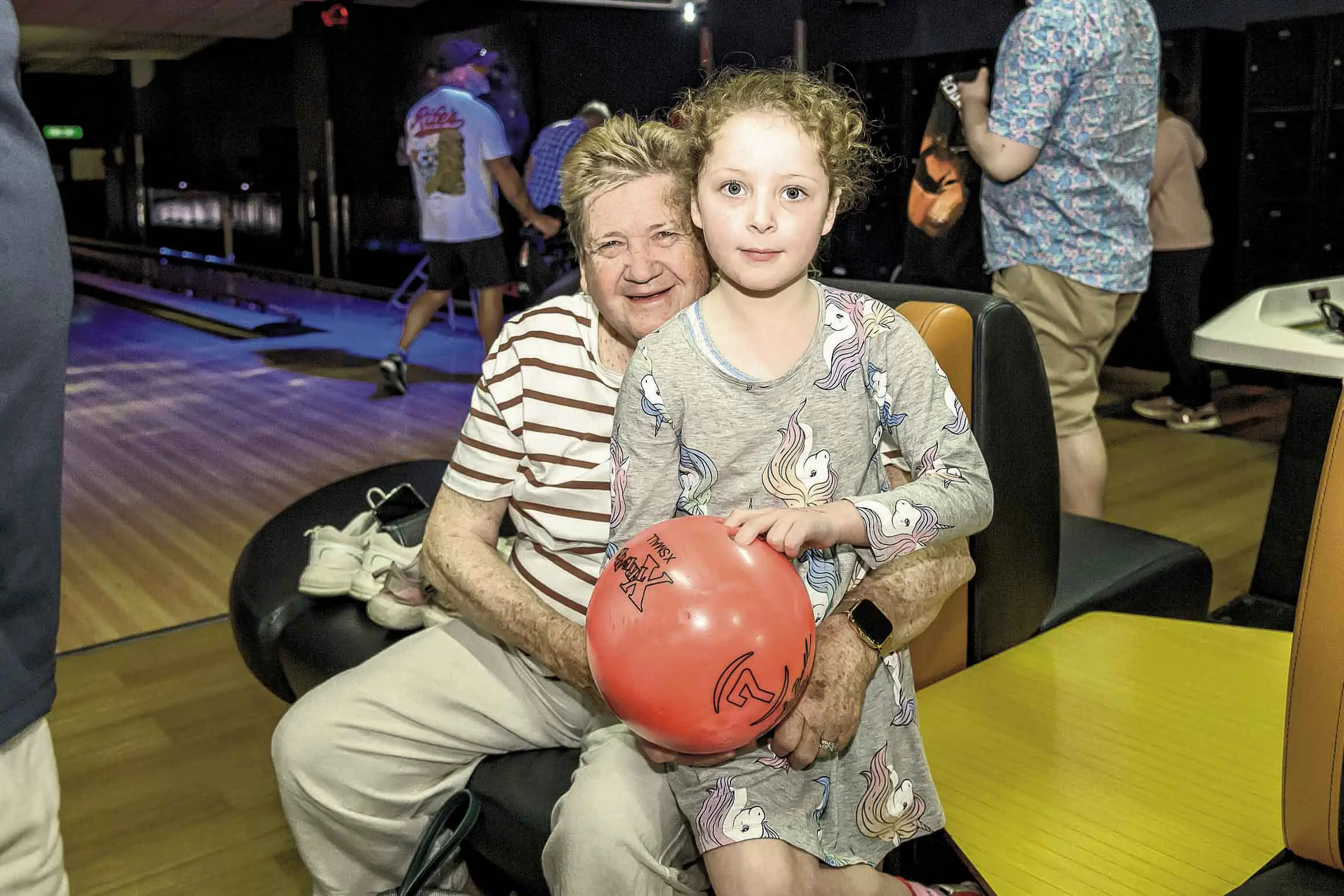 <p>Claudia Anstey and Georgia. Photo: Orange City Life. </p>\\n