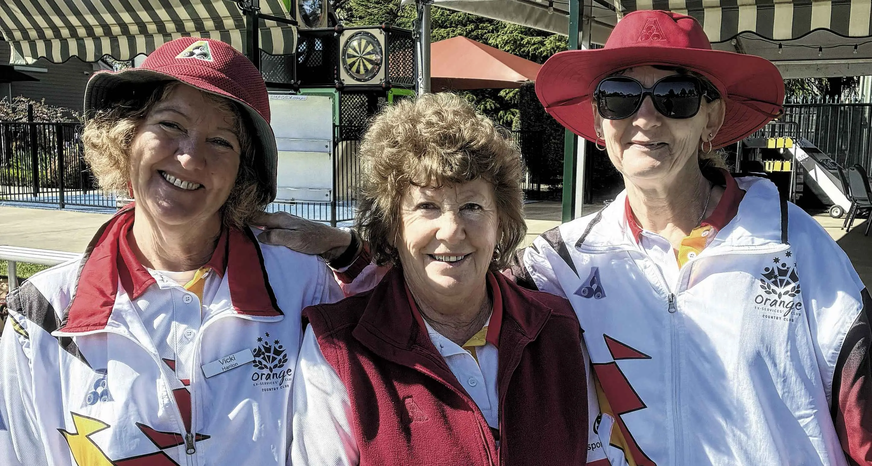 Sunny skies shine on Country Club triples clashes