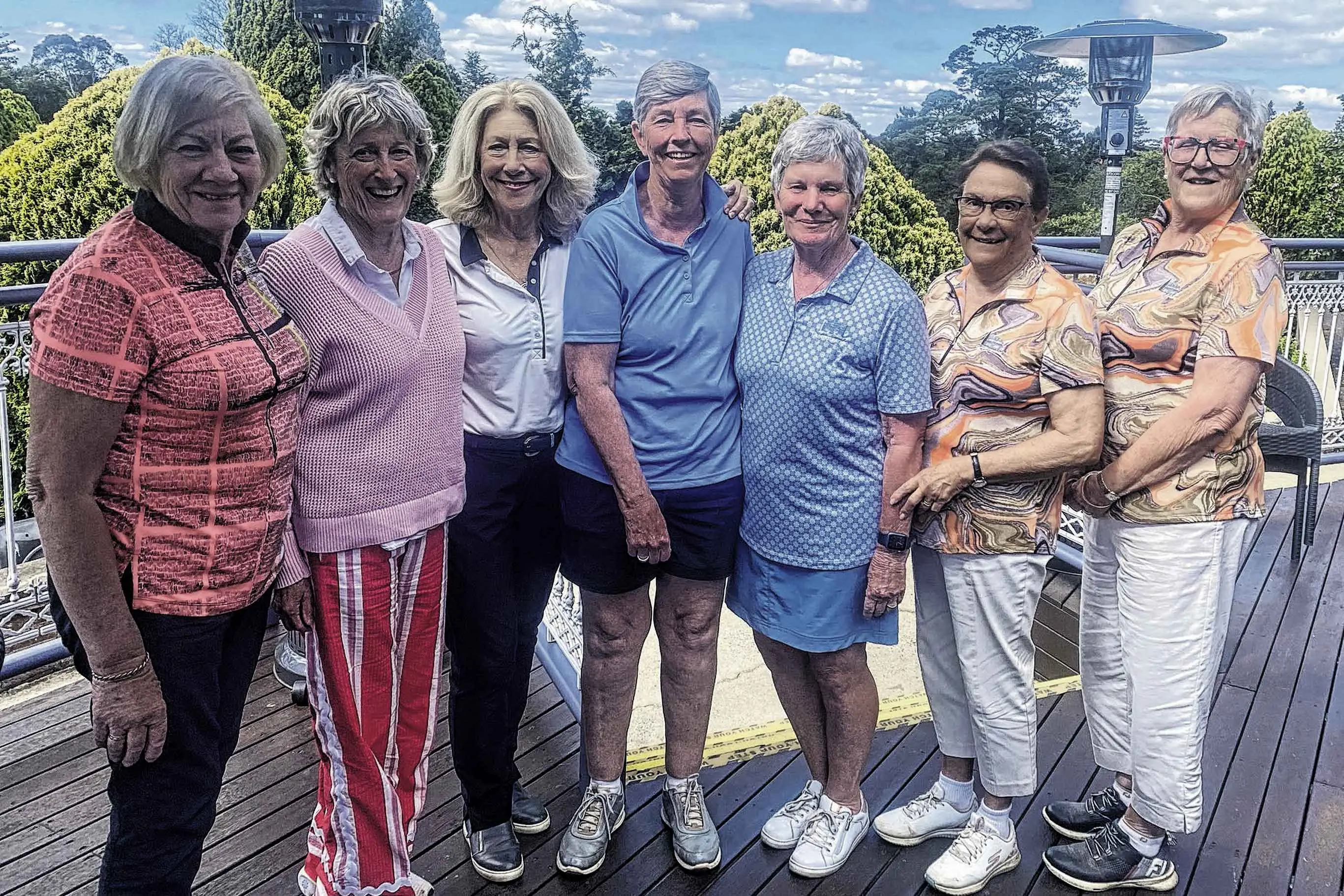 <p>Helen Neil, Kez Brett, Janine Bessen, Winnie Buttenshaw, Narelle Davidson, Pat Pellow and Narelle Provost.</p>\\n