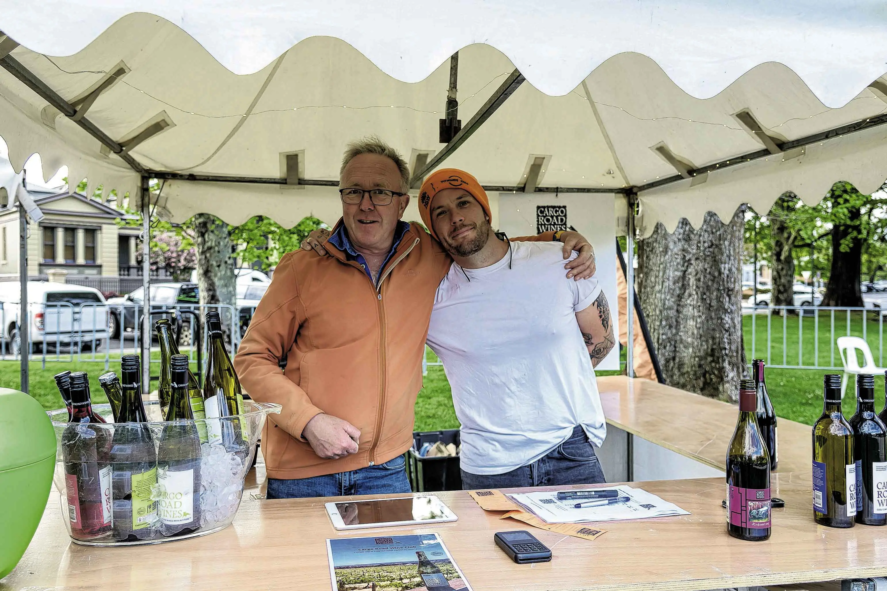 <p>James Sweetapple and Nicholas Gallant. Photo: Orange City Life. </p>\\n
