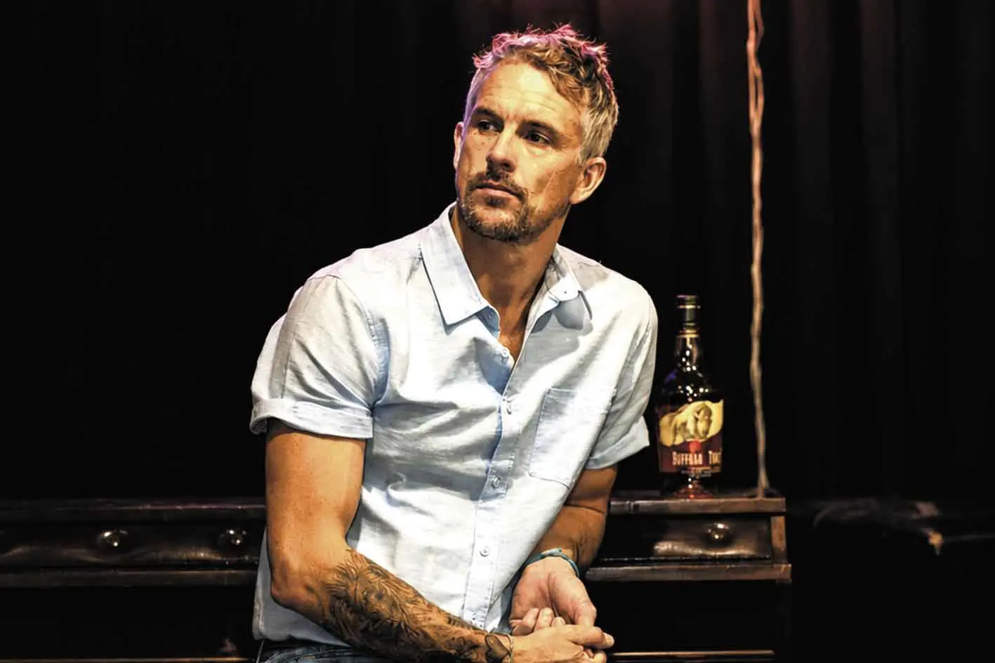 <p>From a footy injury to music, James Keith almost lost his voice in a tackle gone wrong, Photo: James Keith.</p>\\n