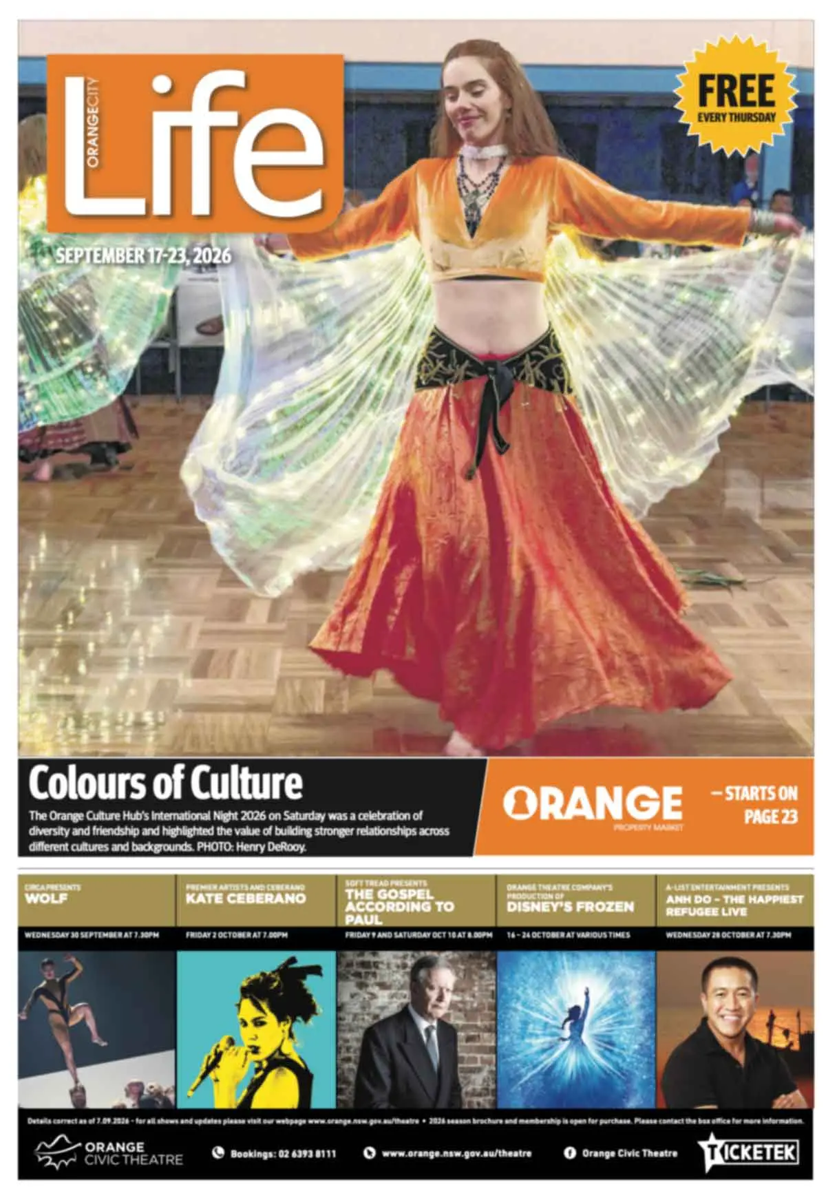 Orange City Life, 17/09/2026